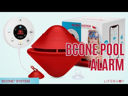 BCone Smart Floating Pool Safety Alarm System, Compatible with Alexa, Wi-Fi Connectivity, App Control from Anywhere. Powerfully